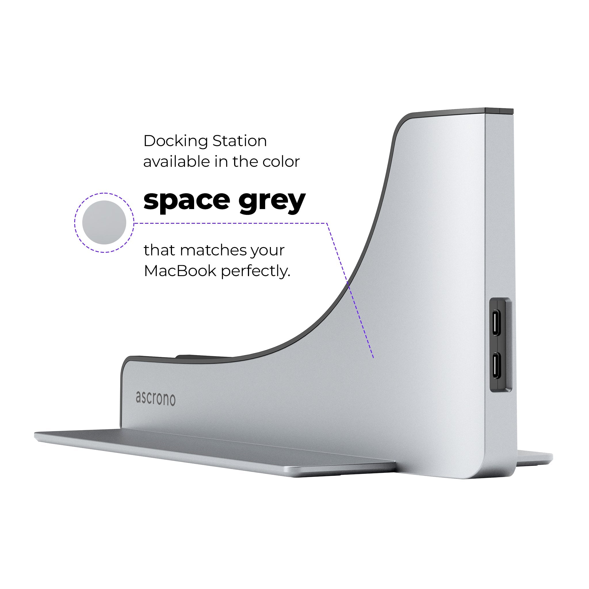 Ascrono® MacBook Docking Station