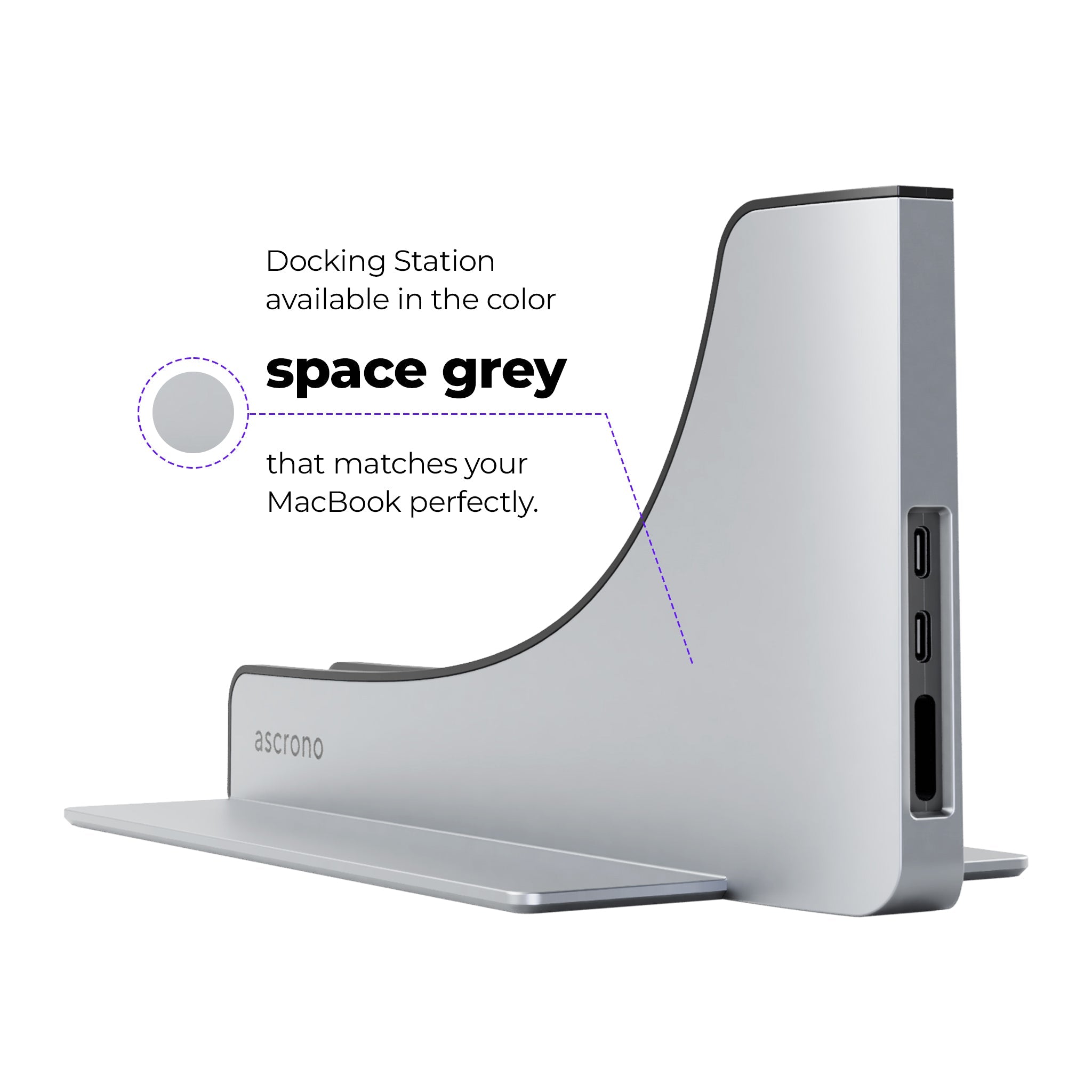 Ascrono® MacBook Docking Station